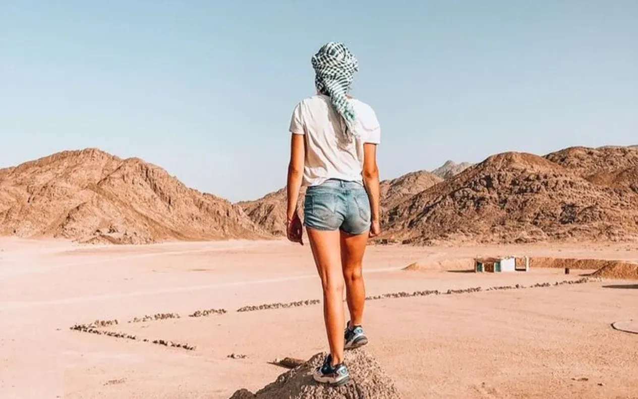 Quad bike desert safari, Marsa Alam