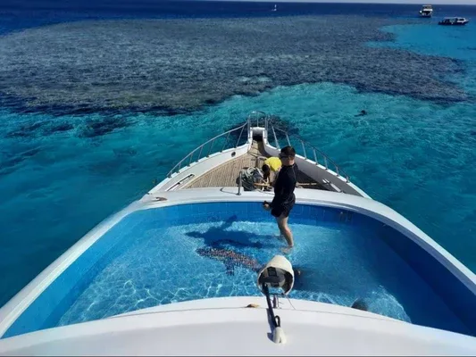 Hurghada Mirage Private Boat with Pool & Snorkeling in Hurghada